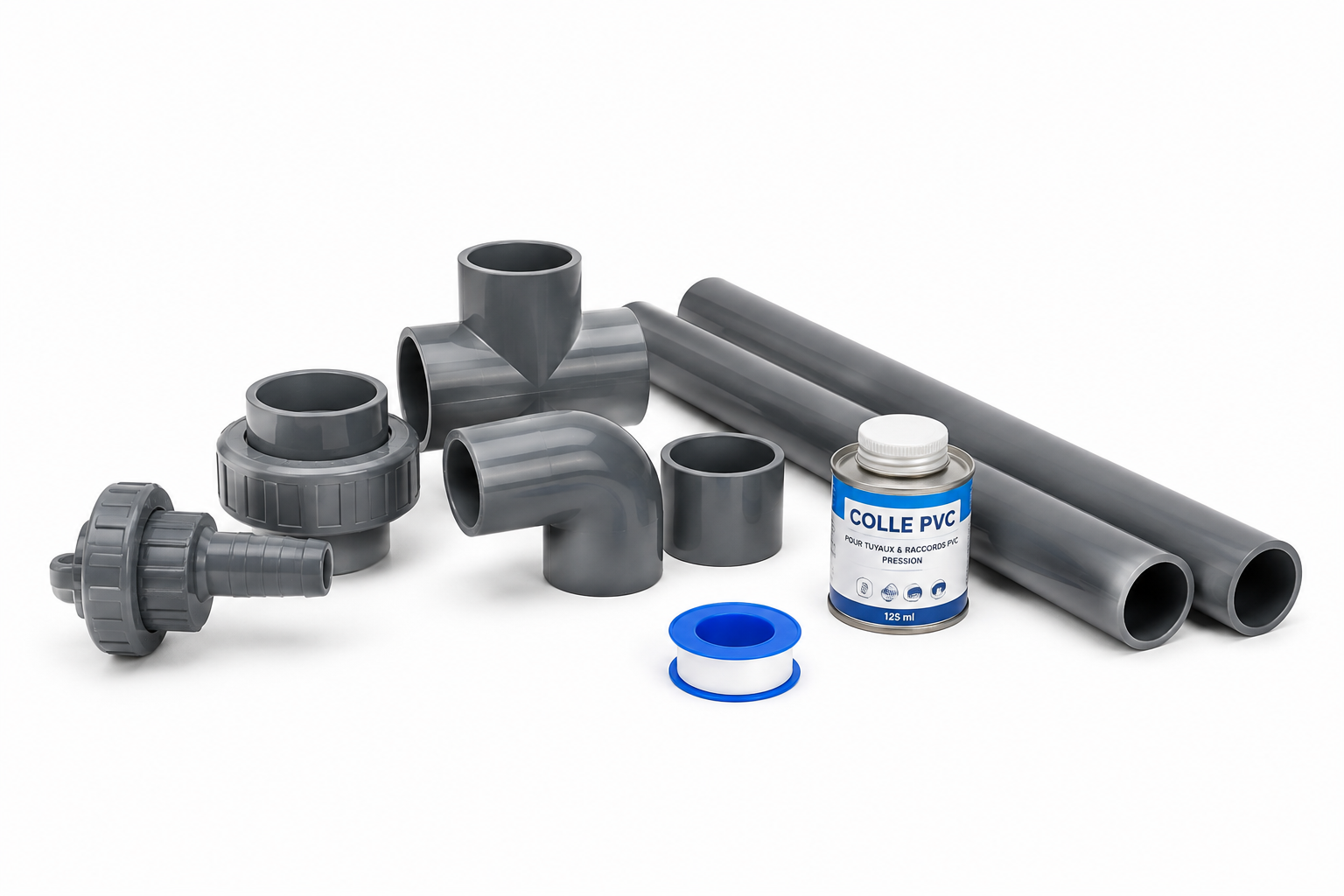 Kit PVC 50 mm - raccordement local technique